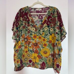 NATURAL LIFE Floral Blouse
